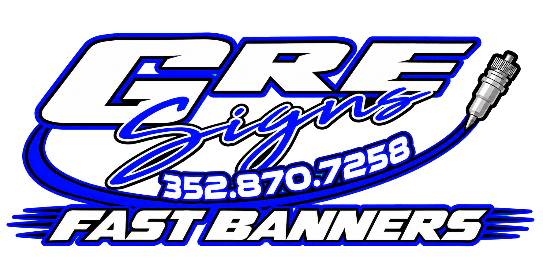 G.R.E. Signs Fast Banners